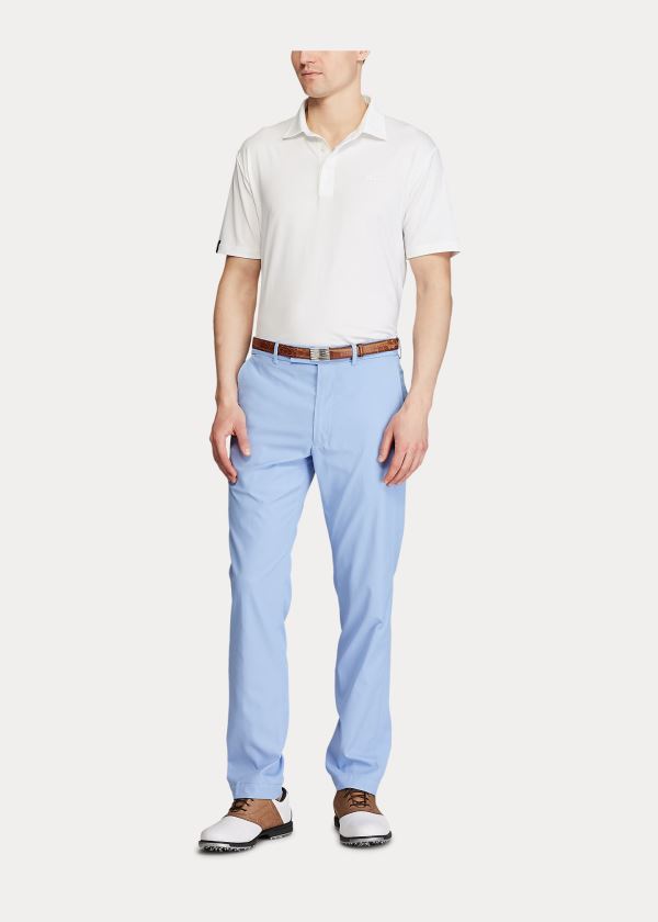 Spodnie Ralph Lauren Tailored Stretch Twill Pant Męskie Niebieskie | VQEY1210