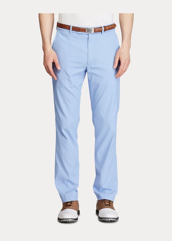 Spodnie Ralph Lauren Tailored Stretch Twill Pant Męskie Niebieskie | VQEY1210