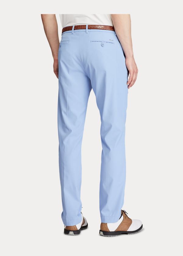 Spodnie Ralph Lauren Tailored Stretch Twill Pant Męskie Niebieskie | VQEY1210