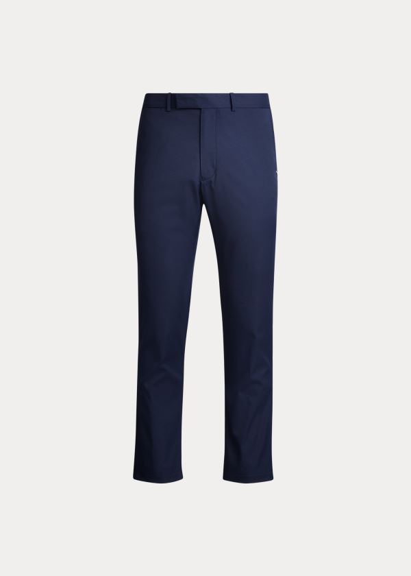 Spodnie Ralph Lauren Tailored Stretch Twill Pant Męskie Granatowe | WQQR2954