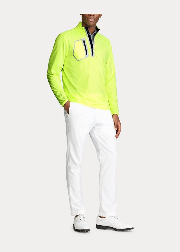 Swetry Ralph Lauren Performance Stretch Pullover Męskie Zielone | PFVW3674