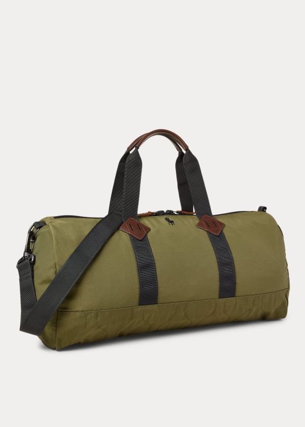 Torby Ralph Lauren Lightweight Mountain Duffel Męskie Oliwkowe | SHOG0686