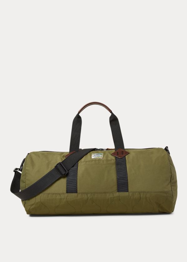 Torby Ralph Lauren Lightweight Mountain Duffel Męskie Oliwkowe | SHOG0686