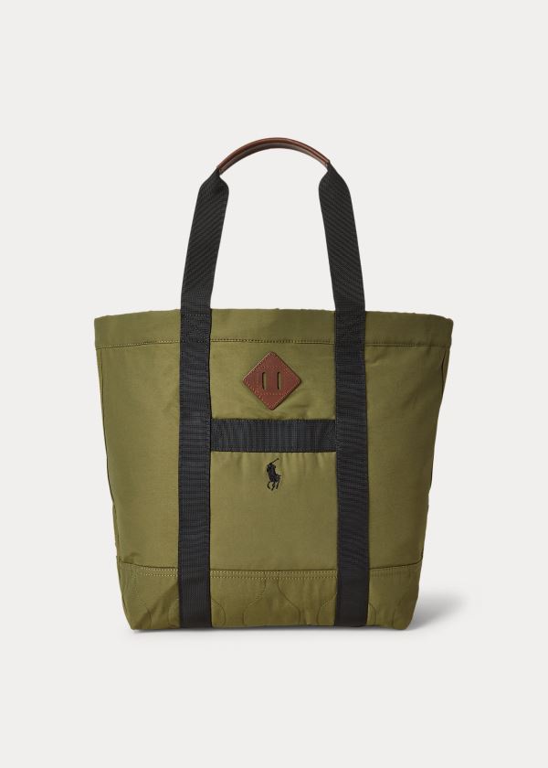 Torby Ralph Lauren Lightweight Mountain Tote Męskie Oliwkowe | SVRO3572