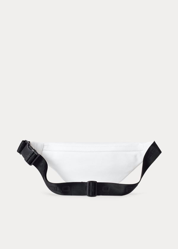 Torby Ralph Lauren Pride Canvas Fanny Pack Męskie Białe Kolorowe | FETW1786