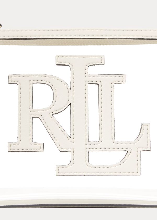 Torebka Ralph Lauren Clear Cosmetic Bag Damskie Kremowe | SJWG4096